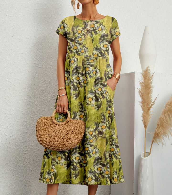 Roxanne - Chic Floral Dress
