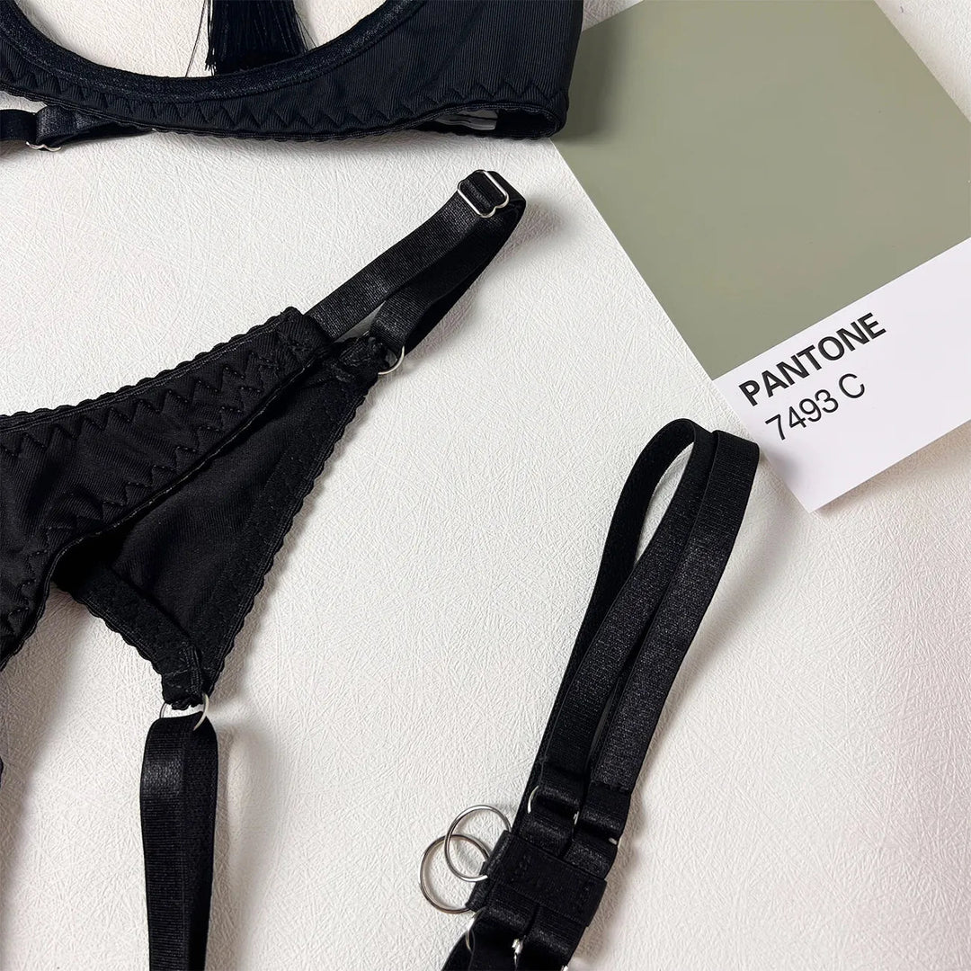Desiree – Seductive Strappy Lingerie Set